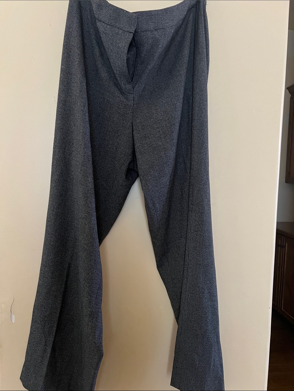 Jones New York Dark Gray Wide Leg Trousers